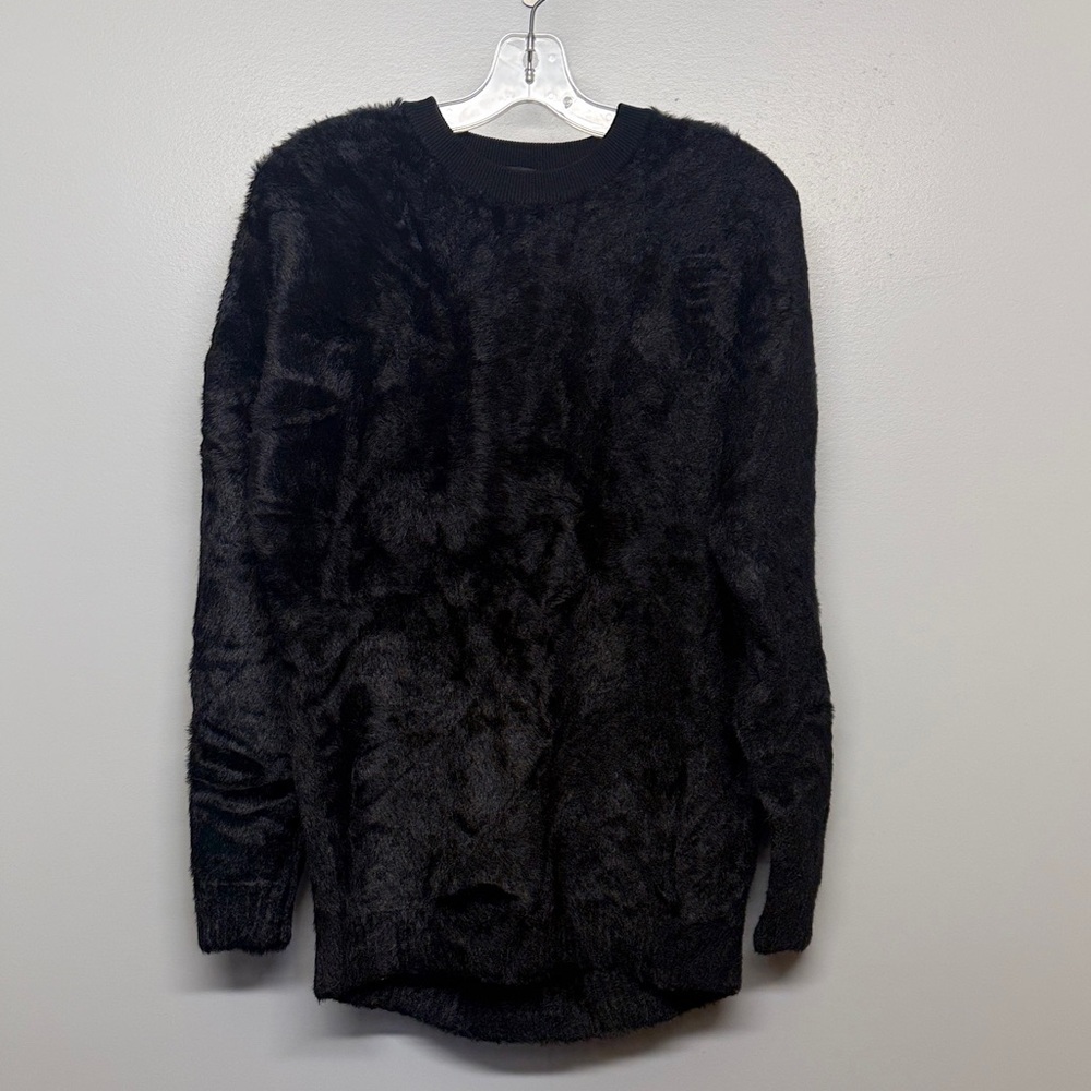 Maje Black Crewneck Women's Sweater SIZE EU 2/USA M